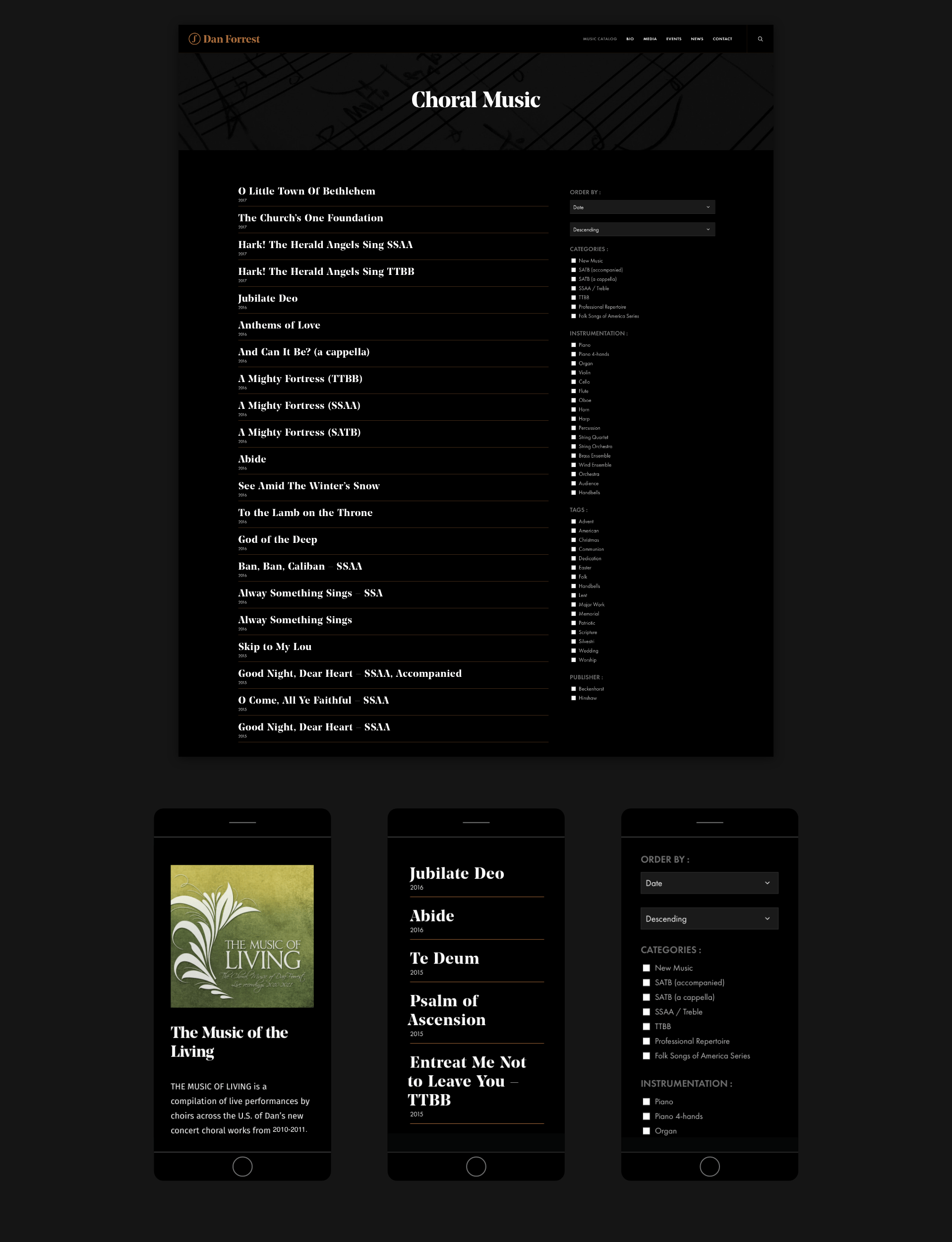dan web catalog